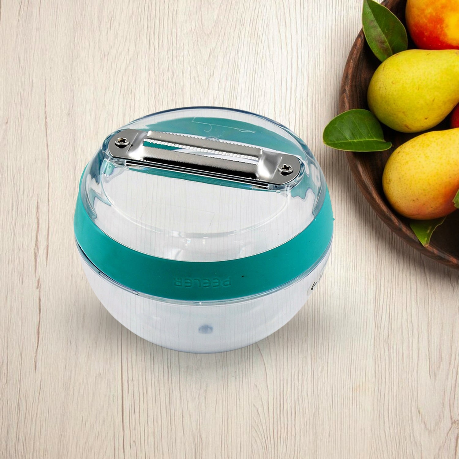10030 Multifunctional Round Shape Peeler with Container Removable and Washable Storage Type Vegetable Fruit Peeler for Kitchen (1 Pc / Mix Color) 10030 Multifunctional Round Shape Peeler with Container Removable and Washable Storage Type Vegetable Fruit Peeler for Kitchen (1 Pc / Mix Color)